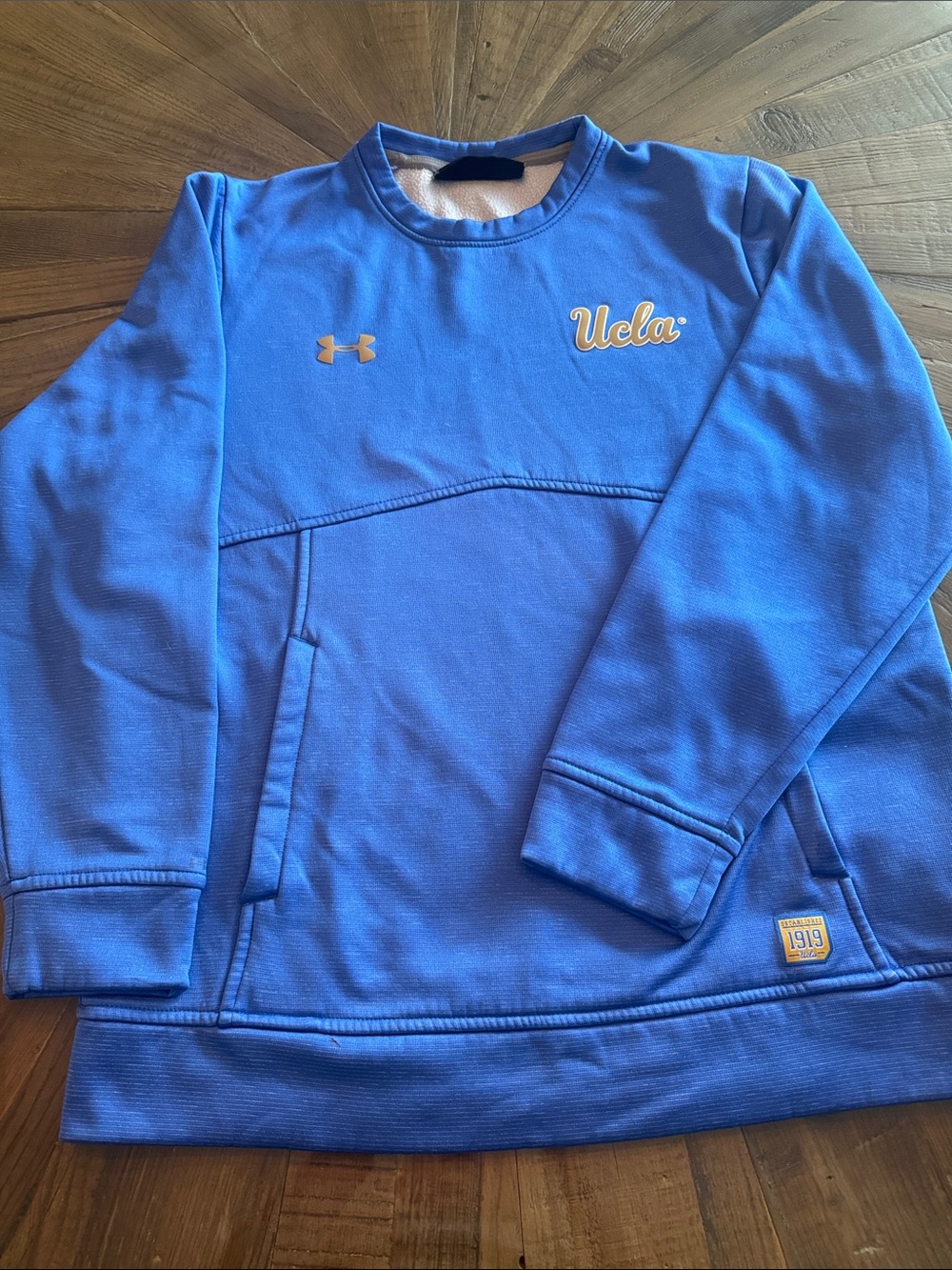 Under Armour UCLA Royal Blue Pullover Sweatshirt